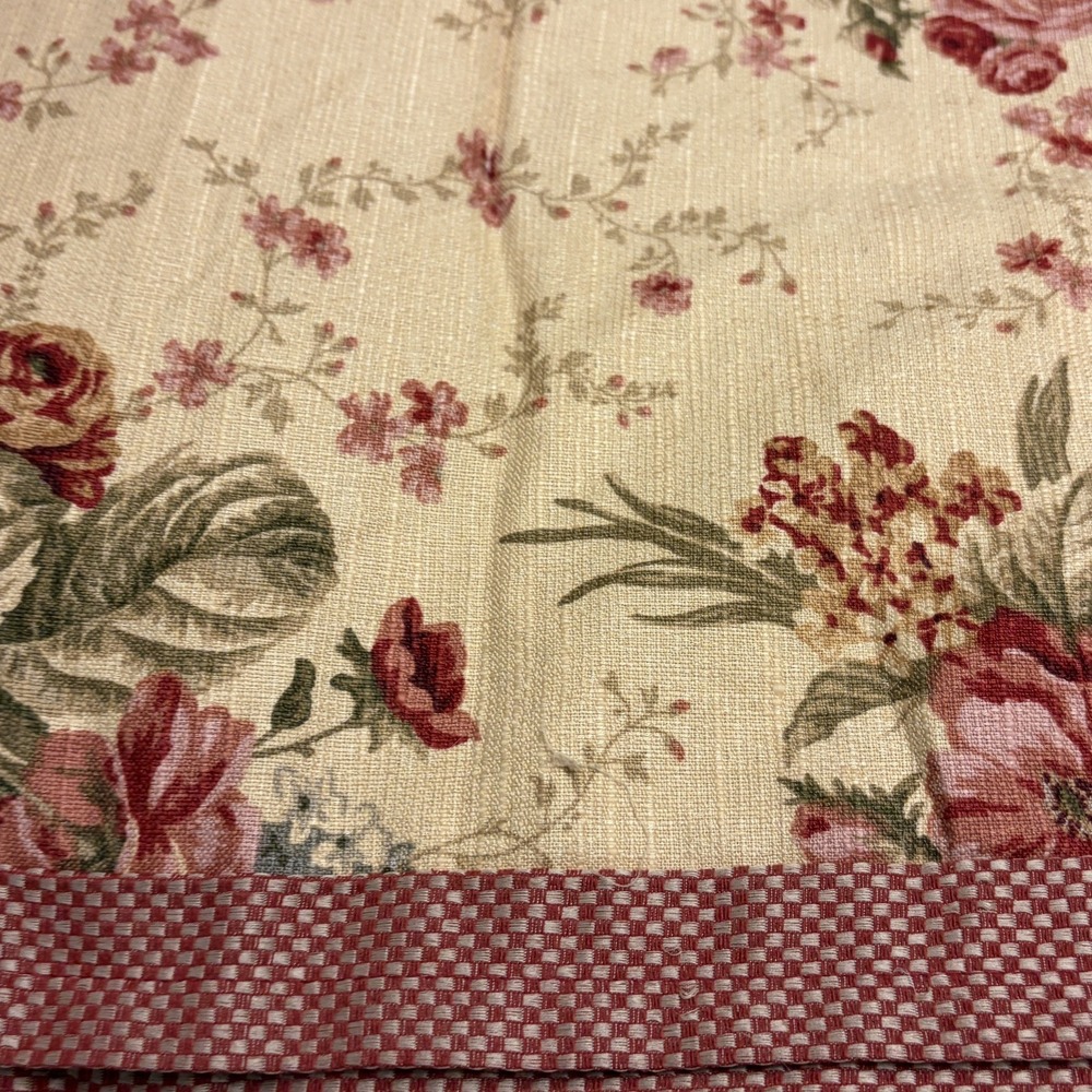 Waverly Norfolk Rose Full Comforter 80x88 Floral English Country Cottage Bedroom